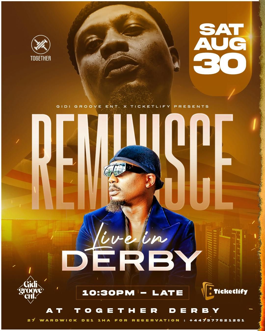 Reminisce Live In Derby