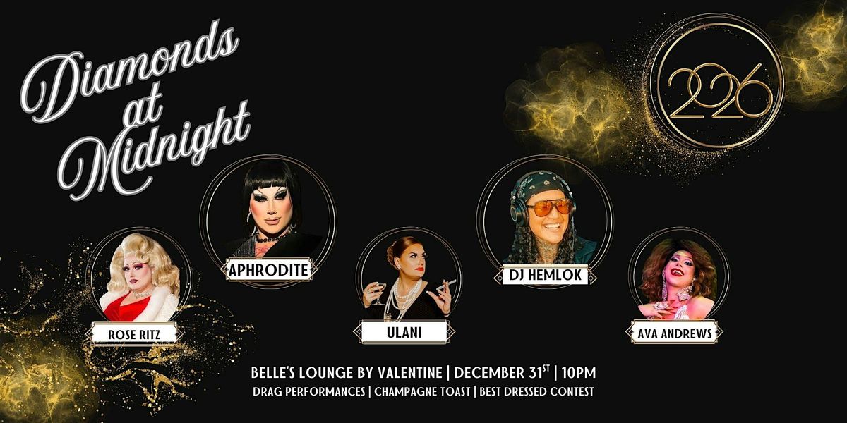 NYE at Belle\u2019s Lounge by Valentine Distillery