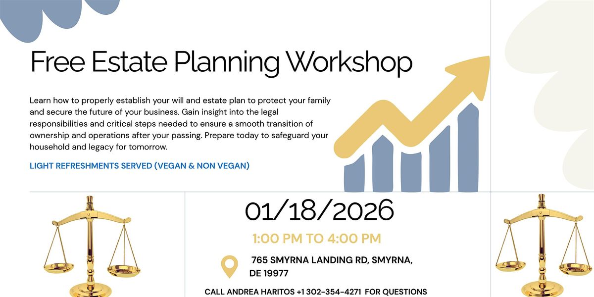 Estate & Business Succession Planning Workshop