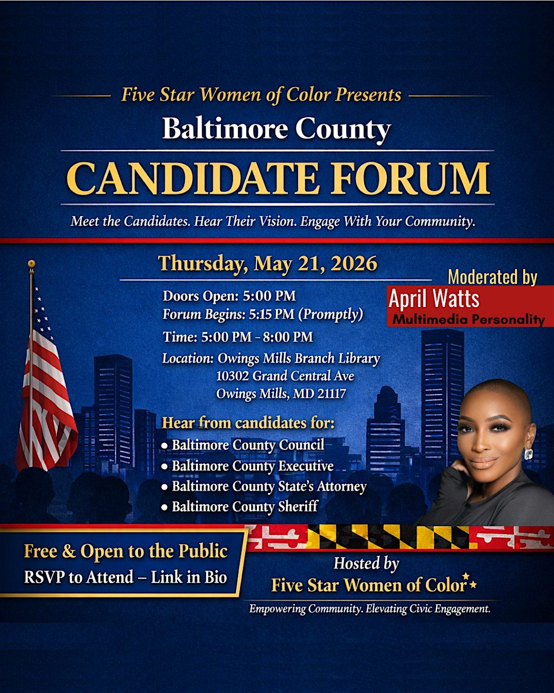 A Baltimore County Candidate Forum