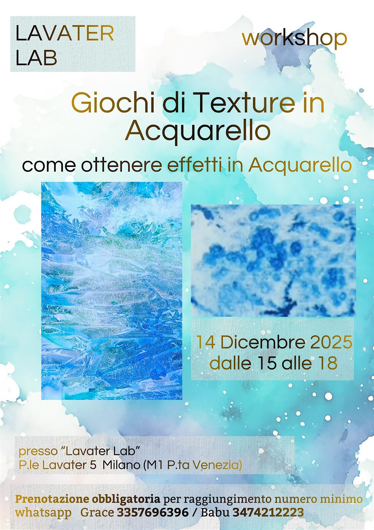 Giochi di Texture in Acquarello