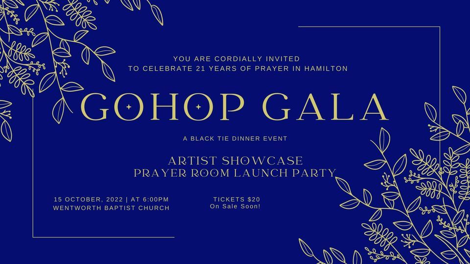 GOHOP GALA - Dinner-Art Showcase-21st Anniversary Celebration ...