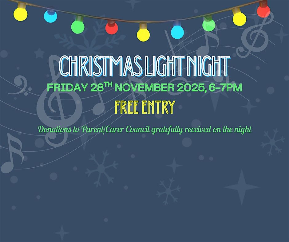 Liff Primary and Community Christmas Light Night