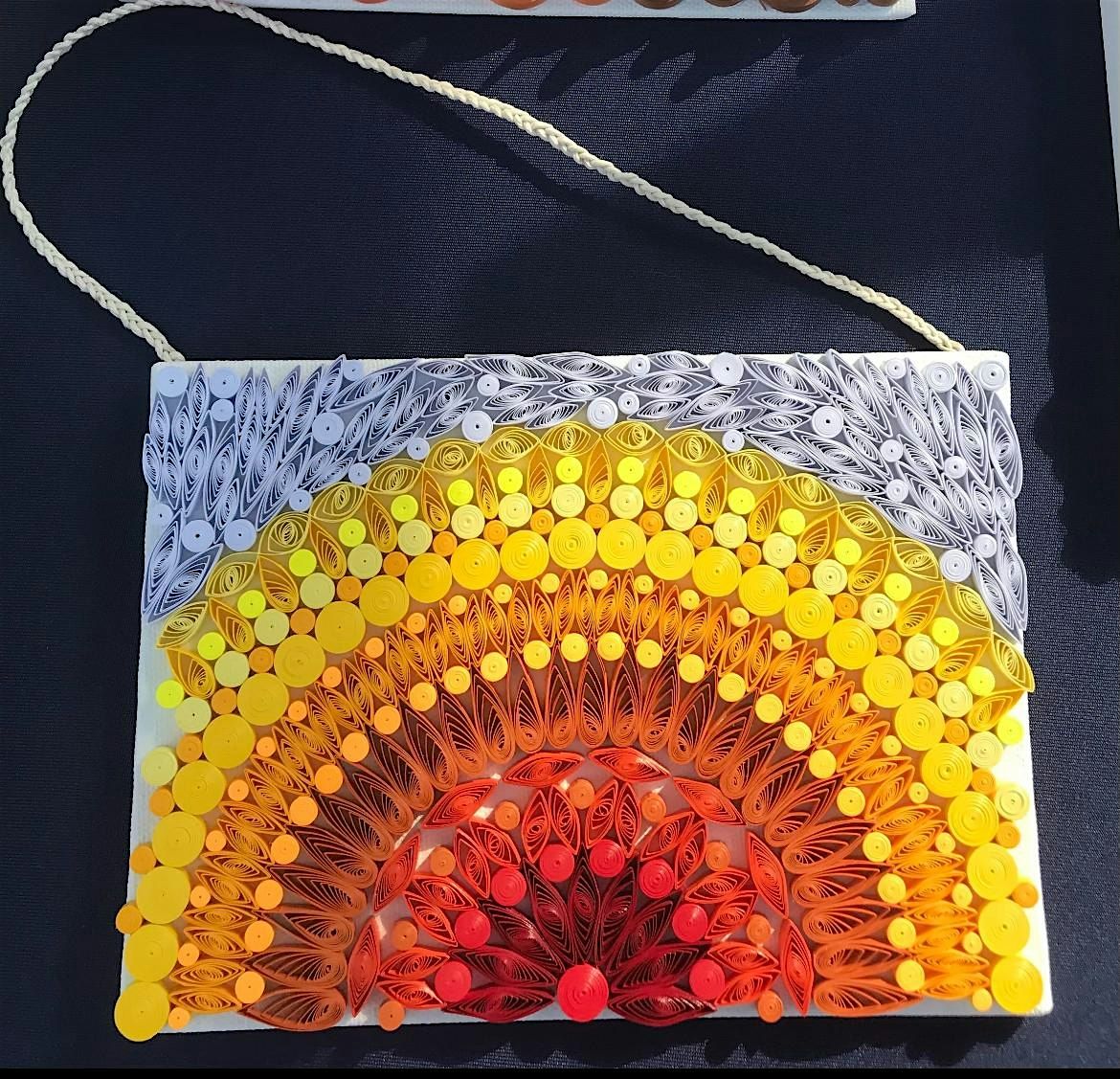 Intermediate Paper Quilling craft workshop in Montgomery County, Md.