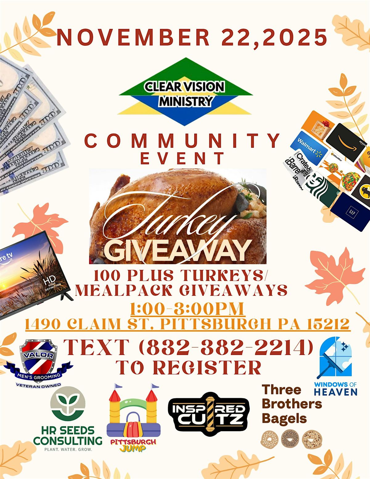 Thanksgiving Meal Giveaways