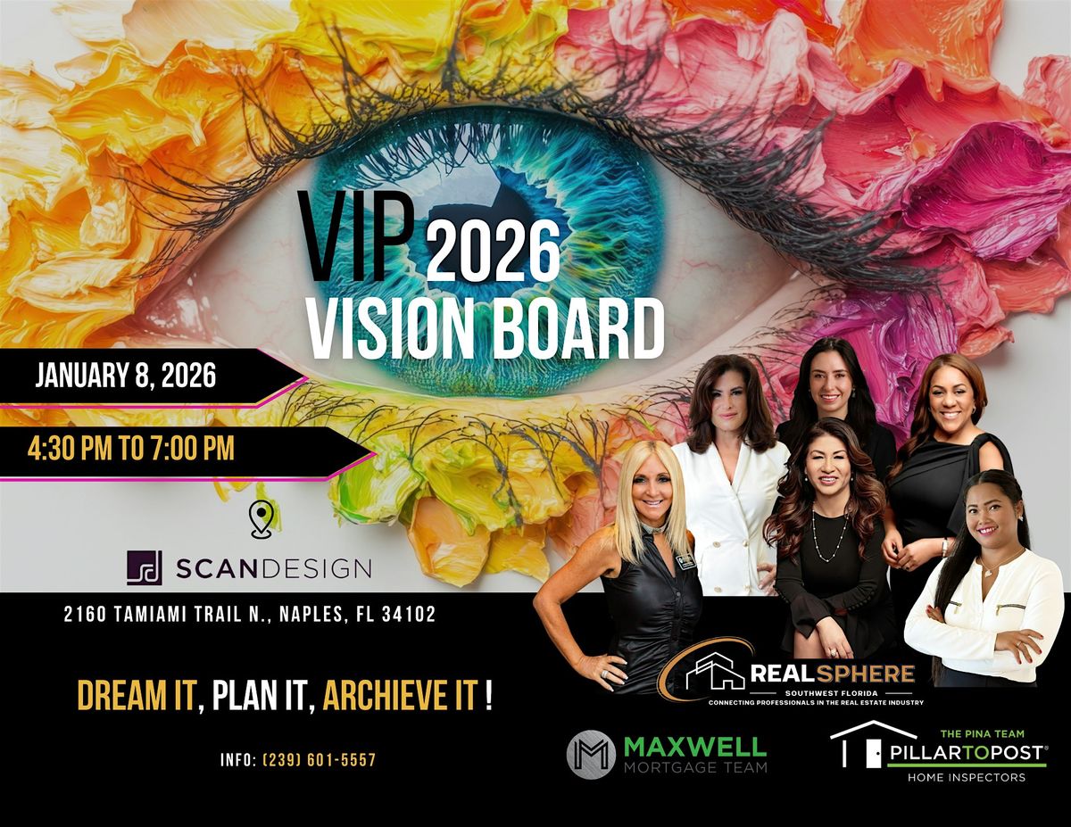 VIP 2026 VISION BOARD EXPERIENCE