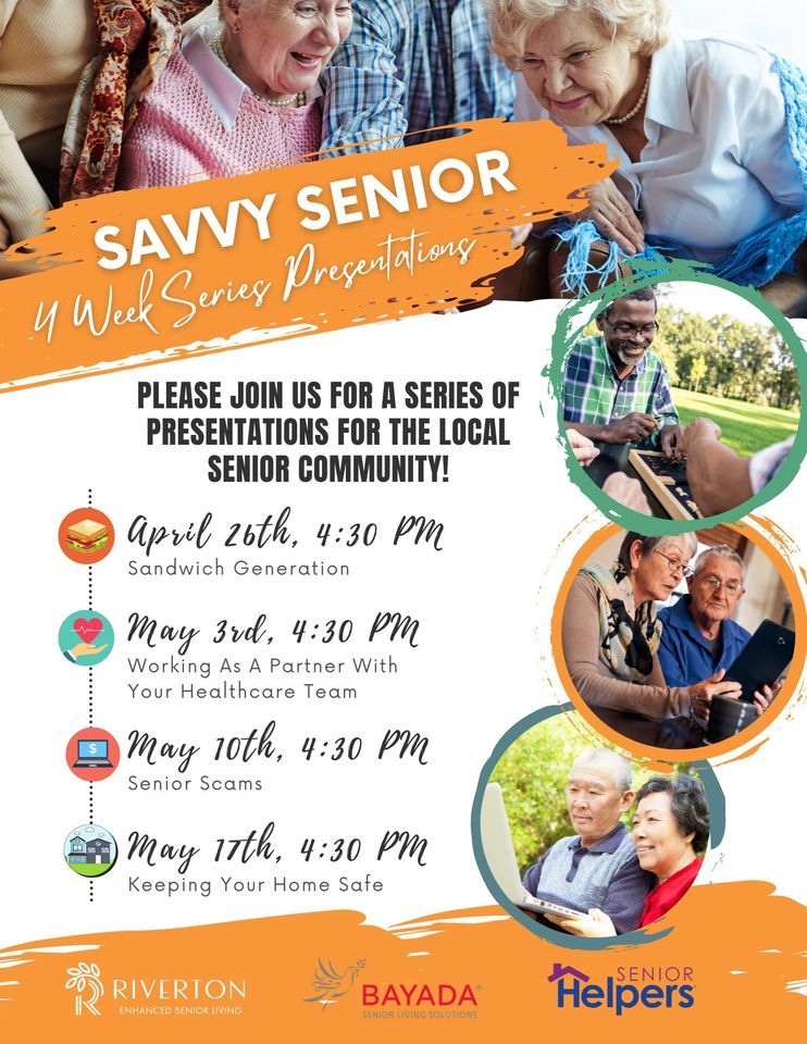 Savvy Seniors: Sandwich Generation Presentation | 801 N Wahneta St ...