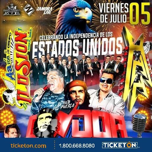 SONIDO CONDOR, AARON Y SU GRUPO ILUSION, ICC, MASTER CHOKI Patio Live