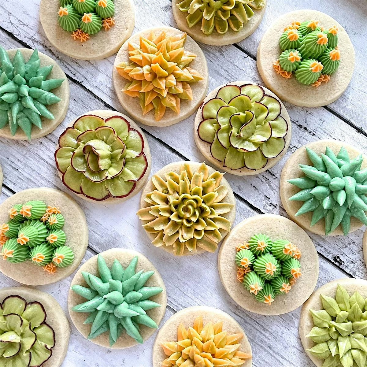 Cacti Cookie Decorating Class