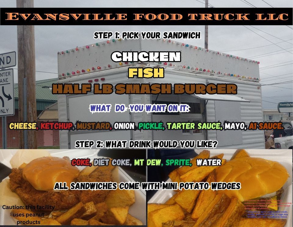 Evansville food truck advance auto parts ave 3825 E Ave