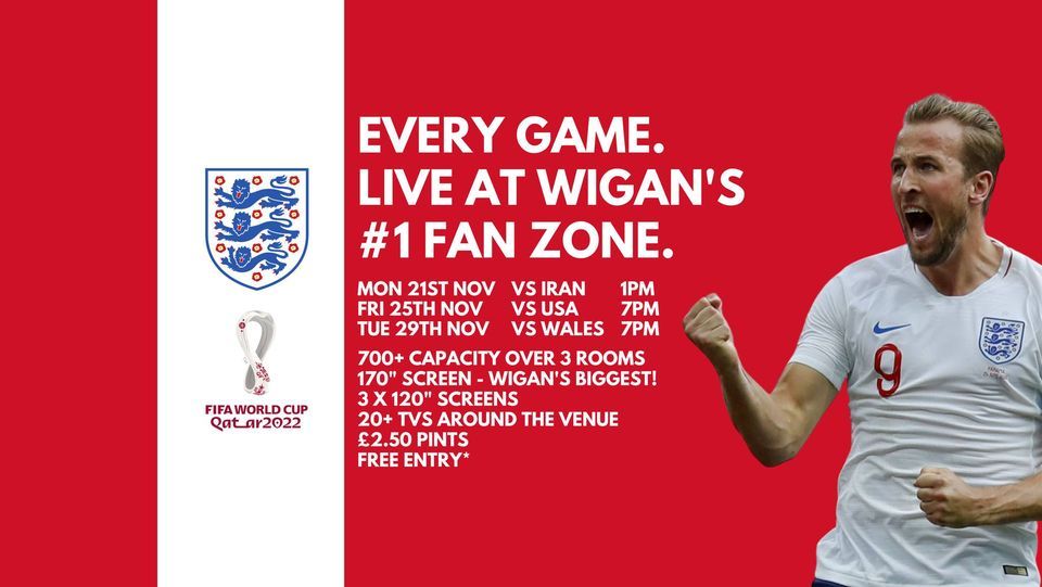 England Vs Iran Morty’s Sports Bar & Kitchen Wigan November 21, 2022