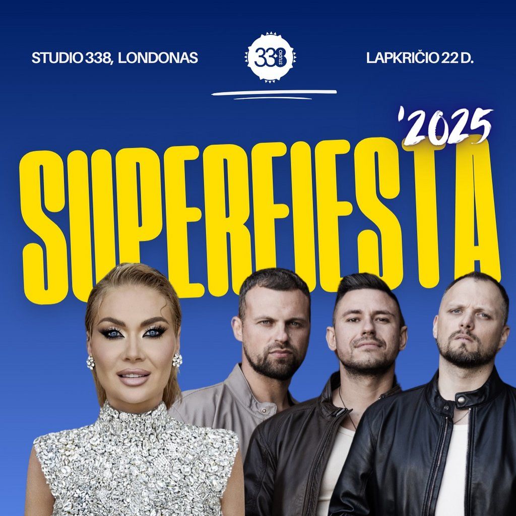 SUPERFIESTA: Natalija Bunk\u0117, Pikaso | 22.11.2025