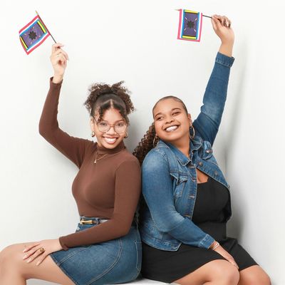 Chloe Harvey and Kaylah Harvey