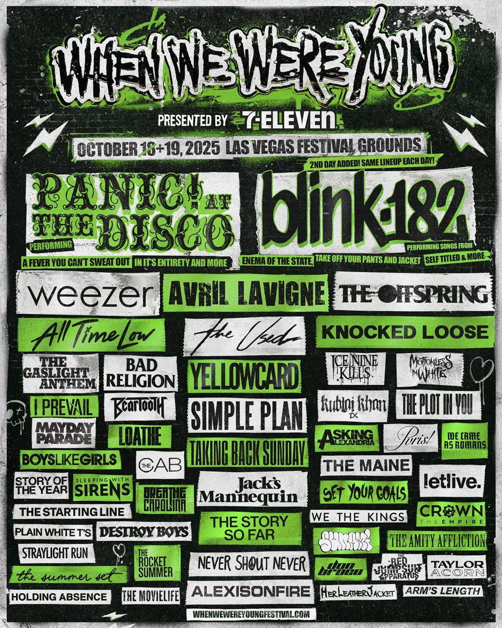 2025 When We Were Young Festival - 2 Day Pass at Las Vegas Festival Grounds
