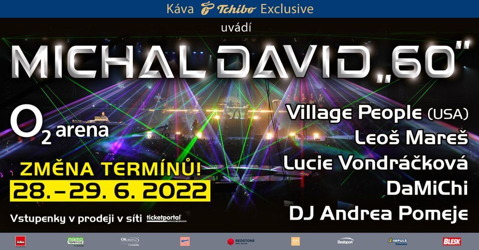 Michal David 60, Prague at O2 arena, Prague on 28th June, 2022