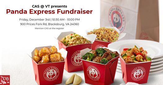 CAS Panda Express Fundraiser