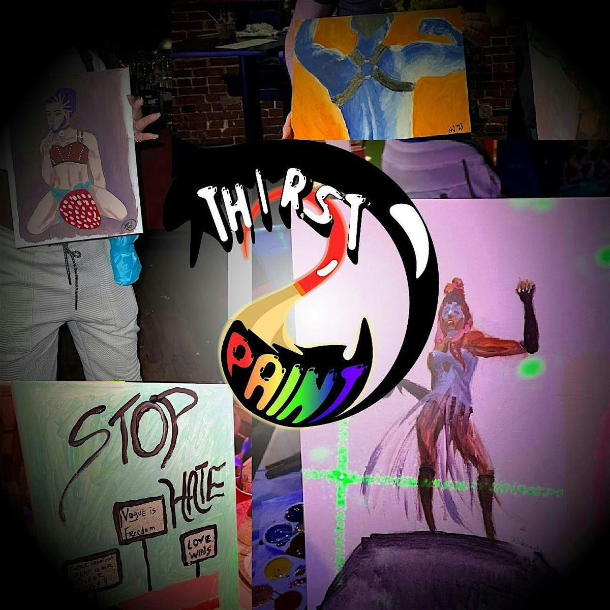 LGBTQ Sexy Sip and Paint