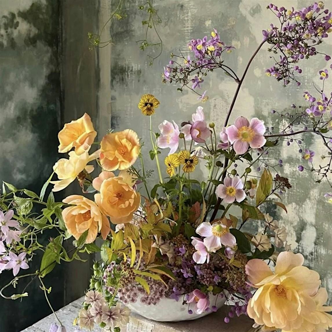 French Country Kitchen Floral Design Workshop