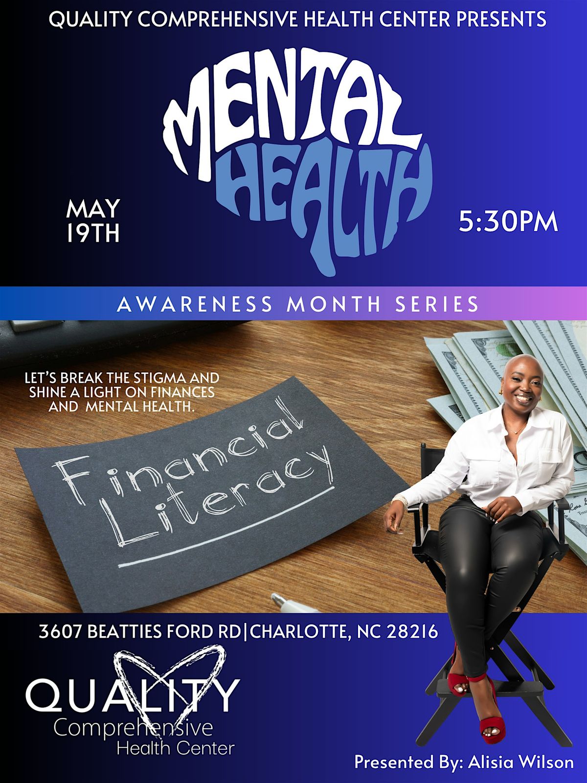 Mental Health Awareness Month: Financial Literacy with Alisia