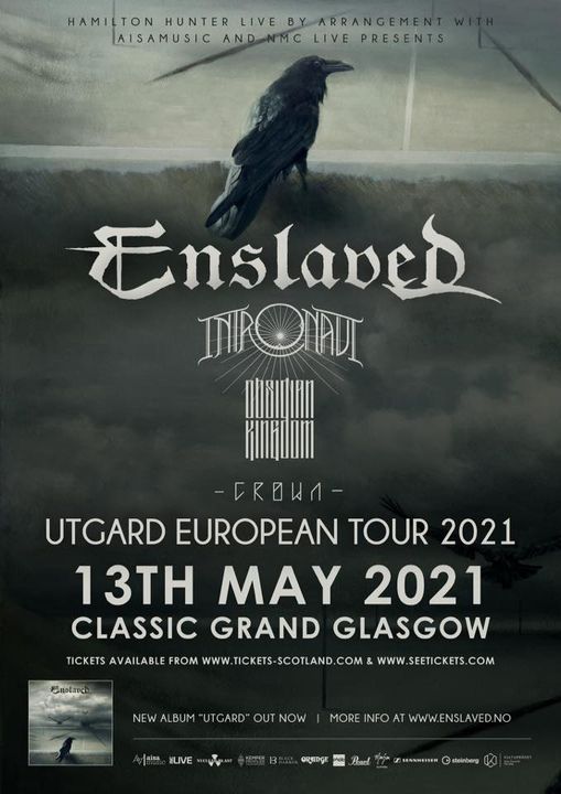 Enslaved \/ Intronaut \/ Obsidian Kingdom \/ Crown - Glasgow