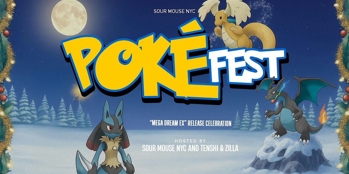 POKEFEST NYC| Mega Dream Ex release celebration | Lower East Side