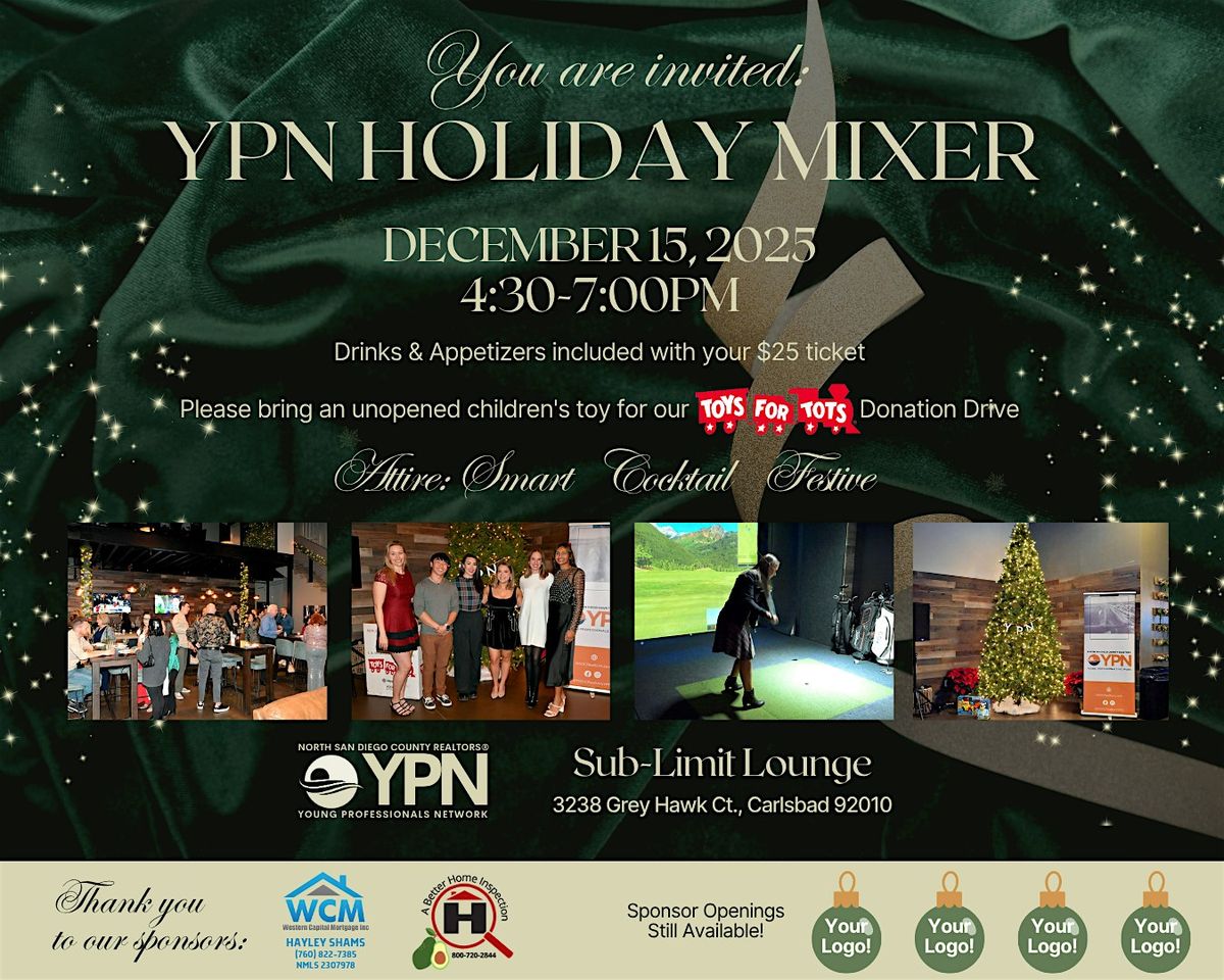 North San Diego County Realtors YPN Holiday Mixer