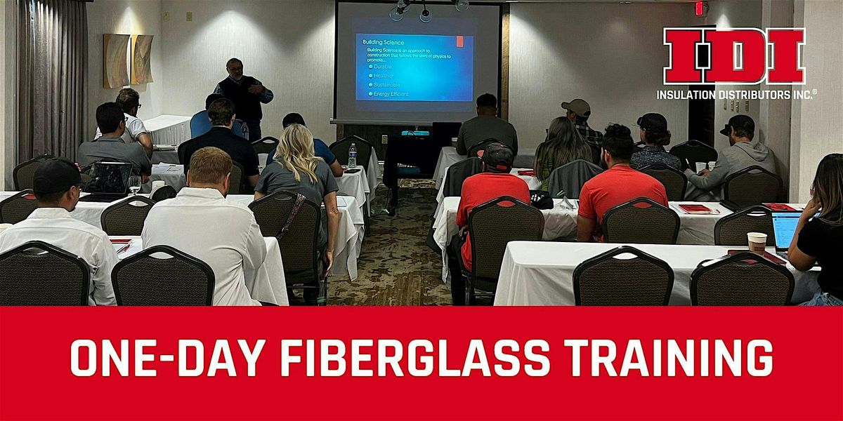 1 Day  Advanced Blowing Equipment, Fiberglass and Bidding Software Training
