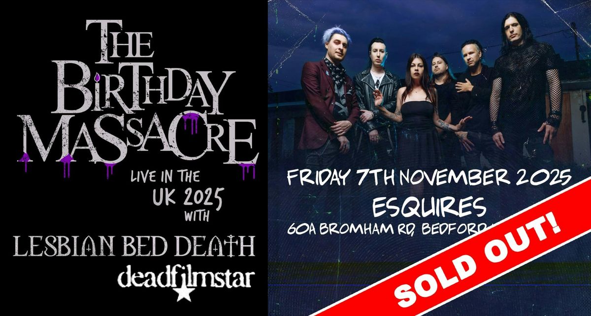SOLD OUT! THE BIRTHDAY MASSACRE 2025 UK TOUR - Bedford