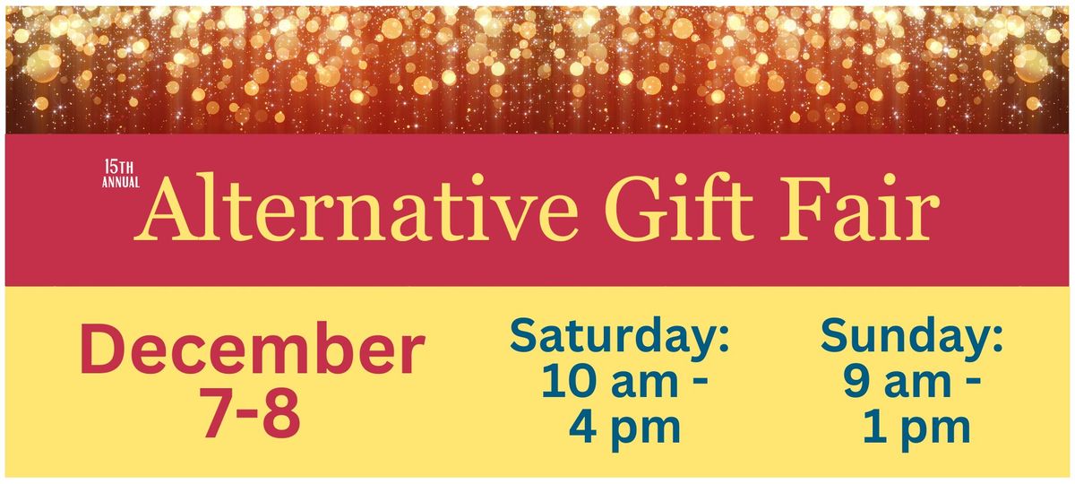 2024 Alternative Gift Fair First Presbyterian Church of Howard County