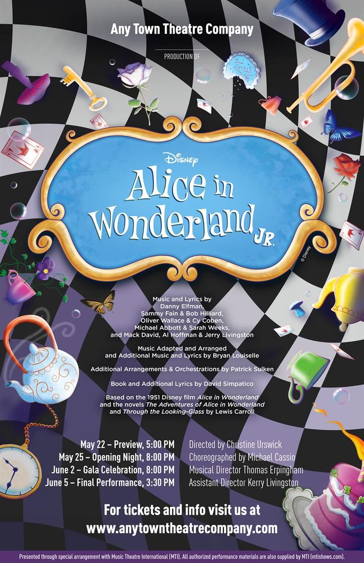 Alice in Wonderland Jr at Cocoa Village Playhouse