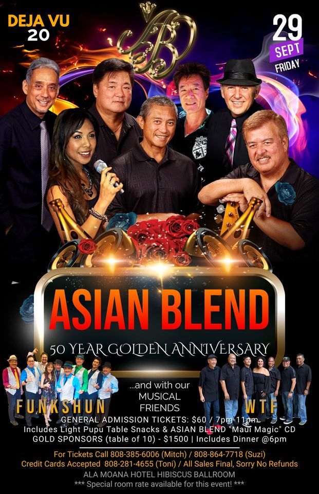 ASIAN BLEND 50th Year Golden Anniversary