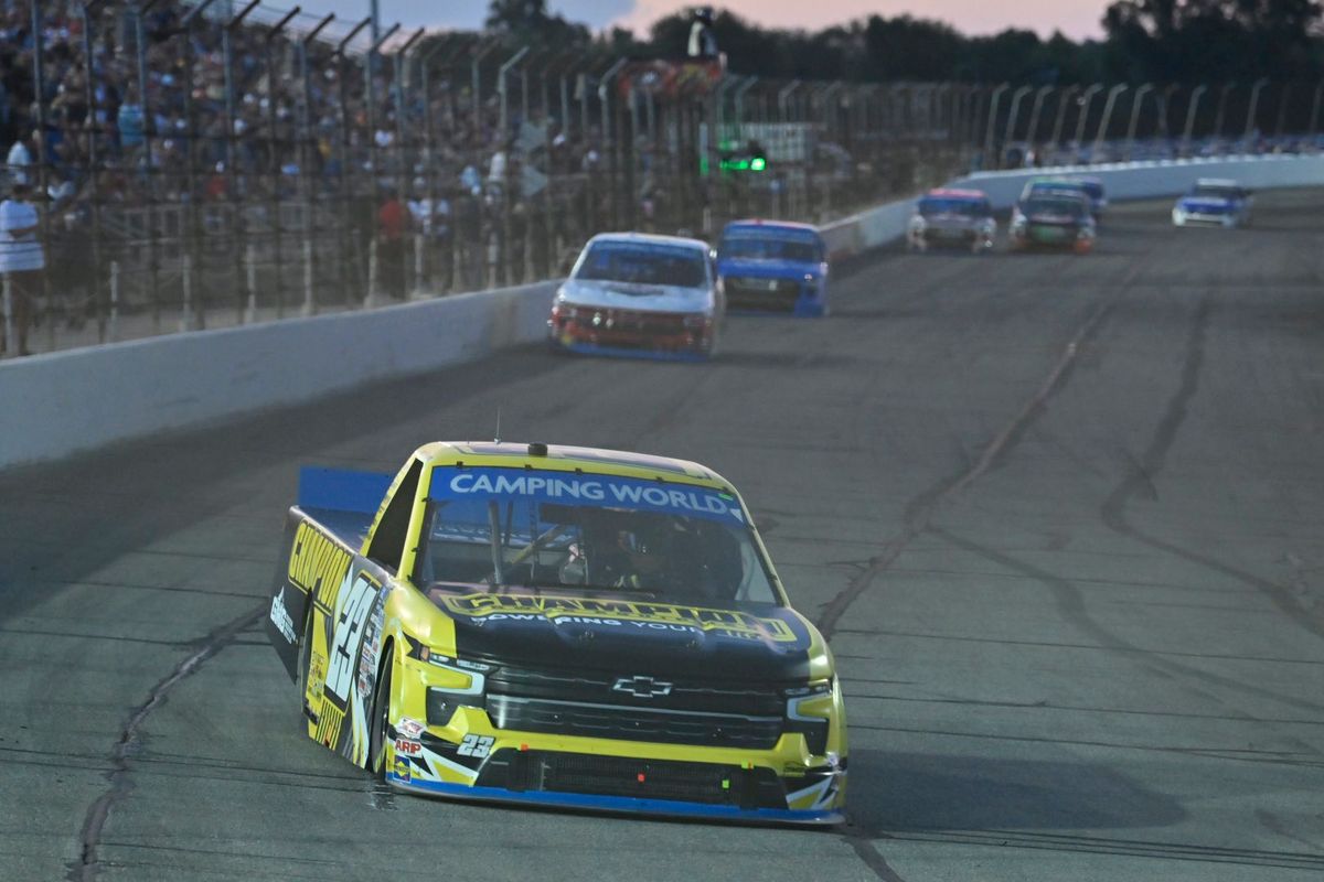 Parking NASCAR Craftsman Truck Series at Darlington Raceway - Playoff Race