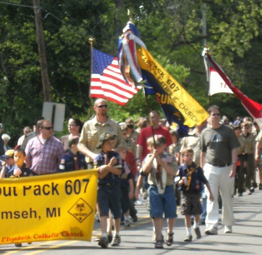 Tecumseh Memorial Day Parade Tecumseh Compass Learning Center May 31 2021