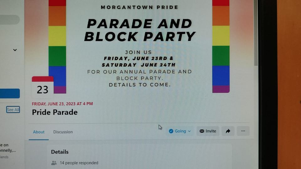 Pride Parade Outreach WV June 23, 2023