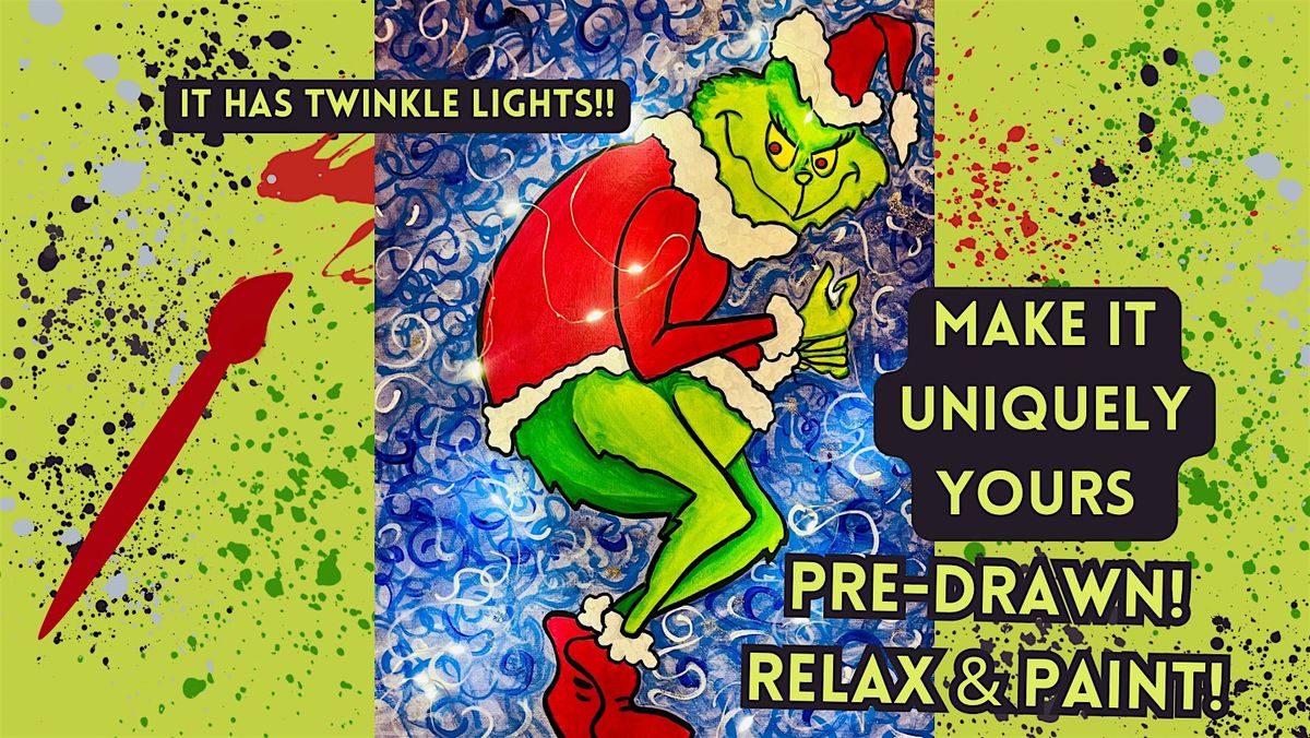 EichenPaint "Stink Stank Stunk\u201d (A PRE-DRAWN CANVAS) 12\/12