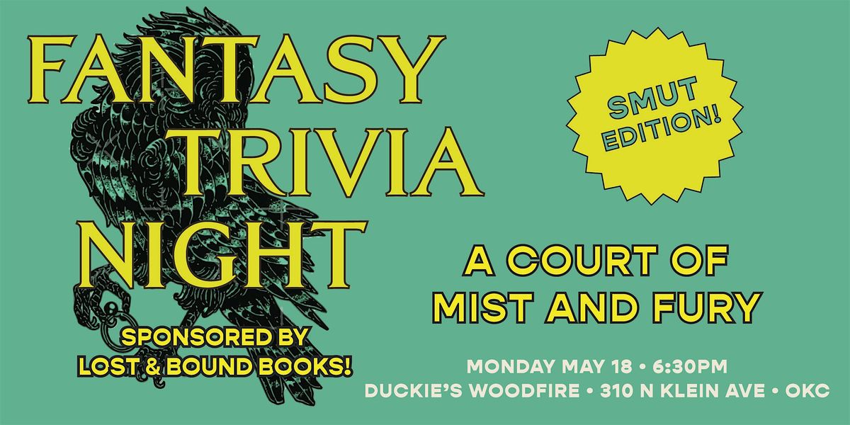 Fantasy Trivia Night: SMUT EDITION