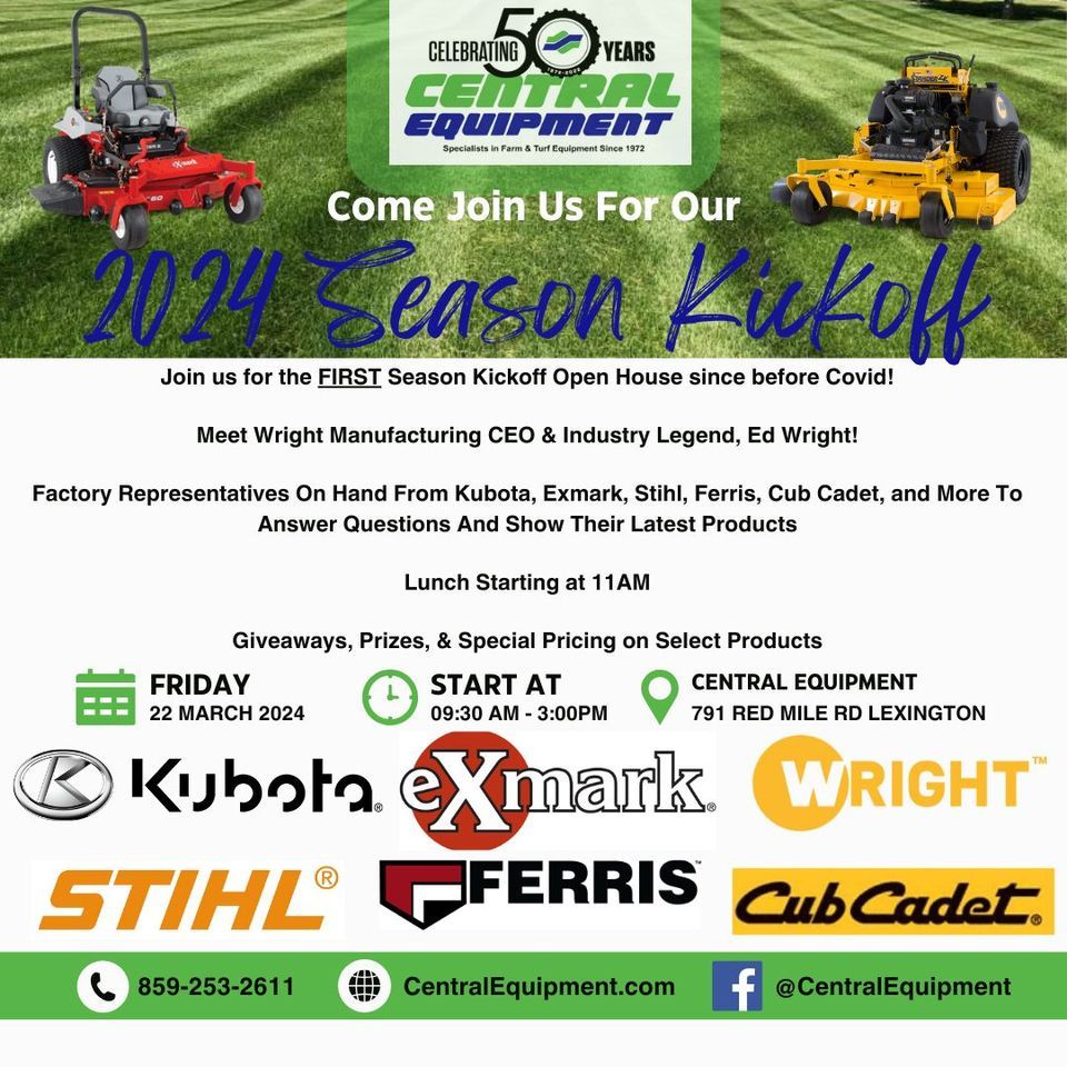 2024 Season Kickoff Event 791 Red Mile Road, Lexington, KY, United