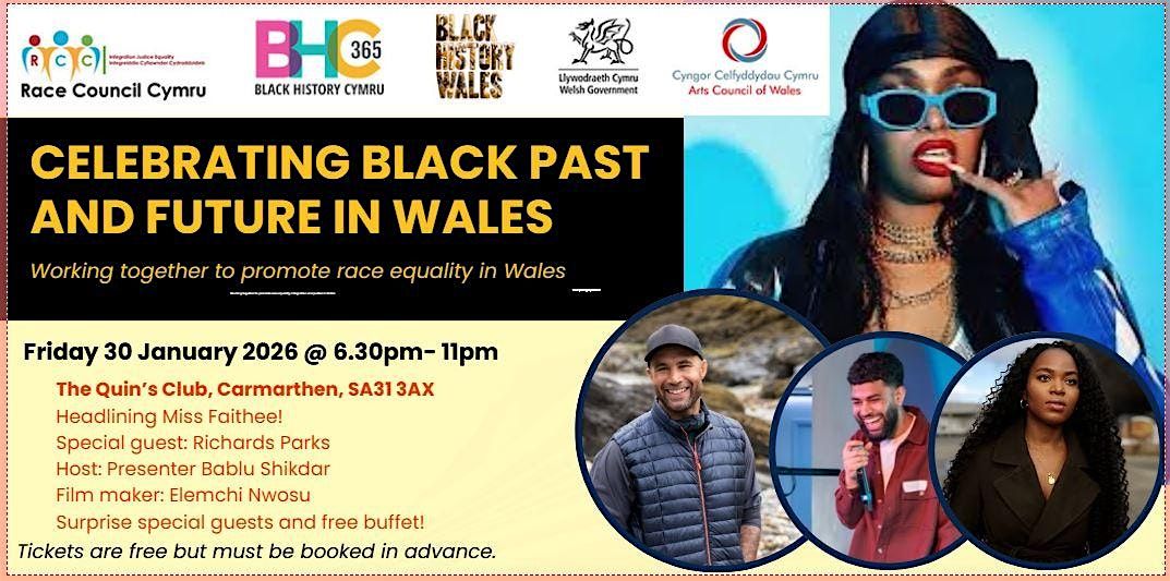 Headlining Miss Faithee - Richard Parks talk - Black Past, Black Future