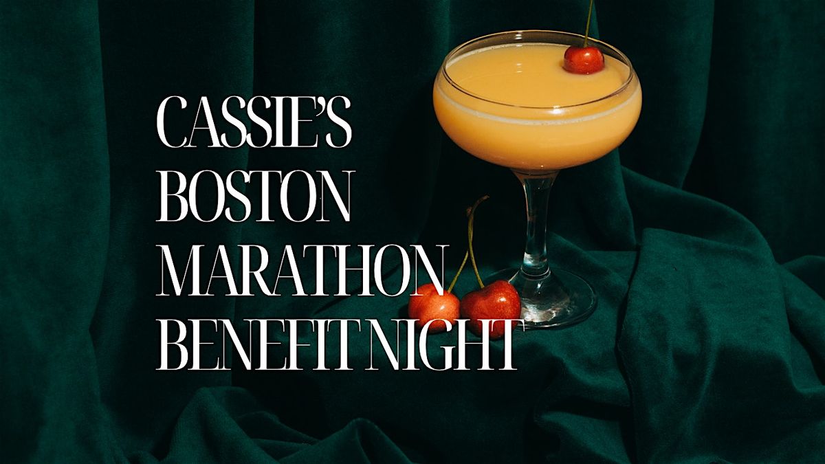 Cassie\u2019s Boston Marathon Benefit Night at Mission Boathouse