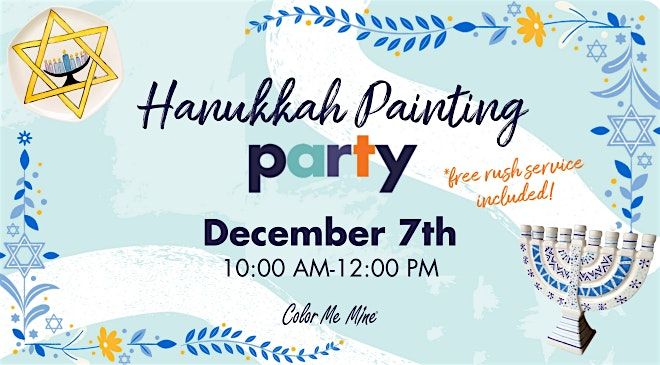 Hanukkah Painting Party in NYC!
