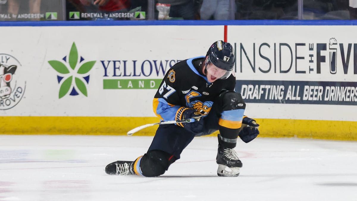 Parking Indy Fuel at Toledo Walleye