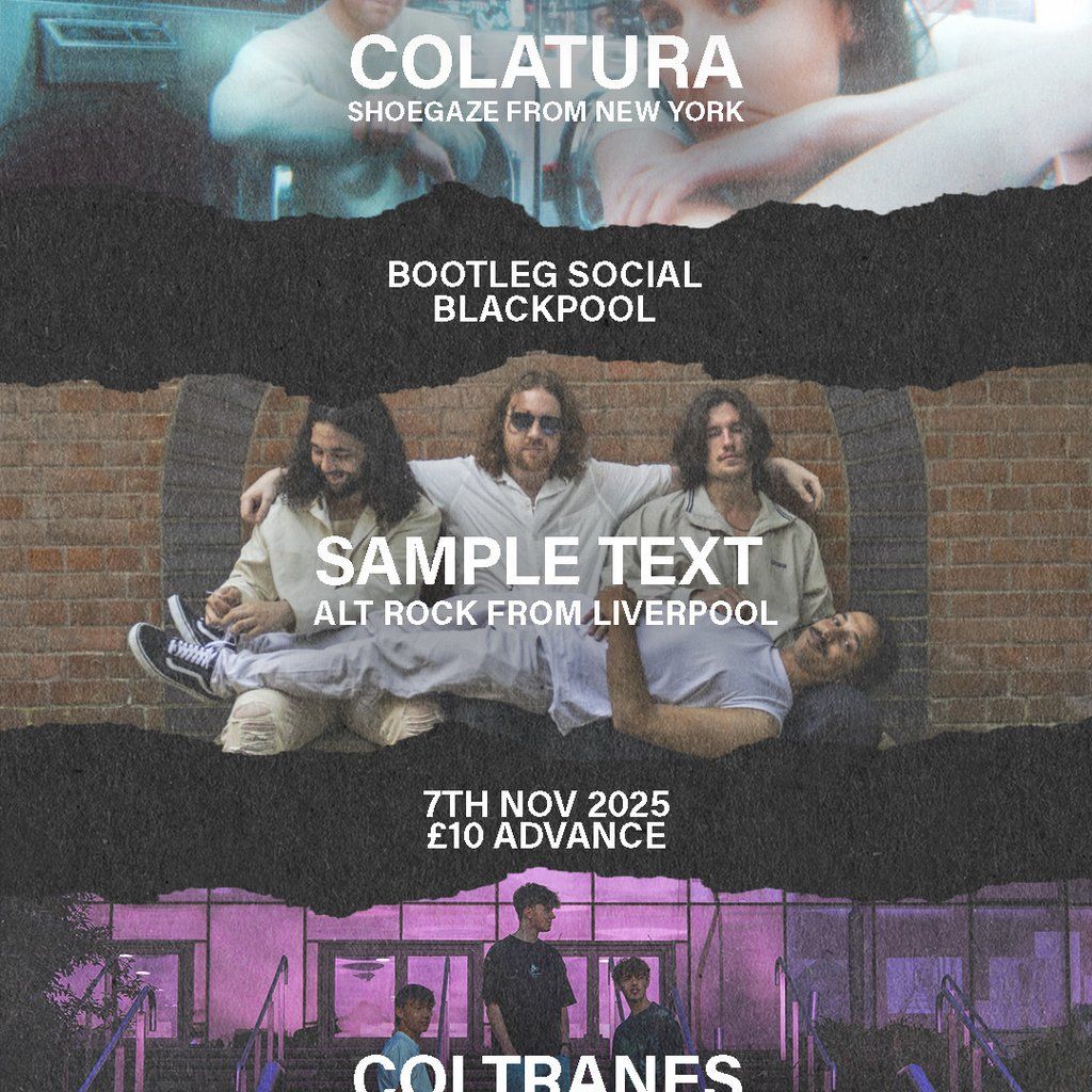 Colatura + Sample Text + Coltranes