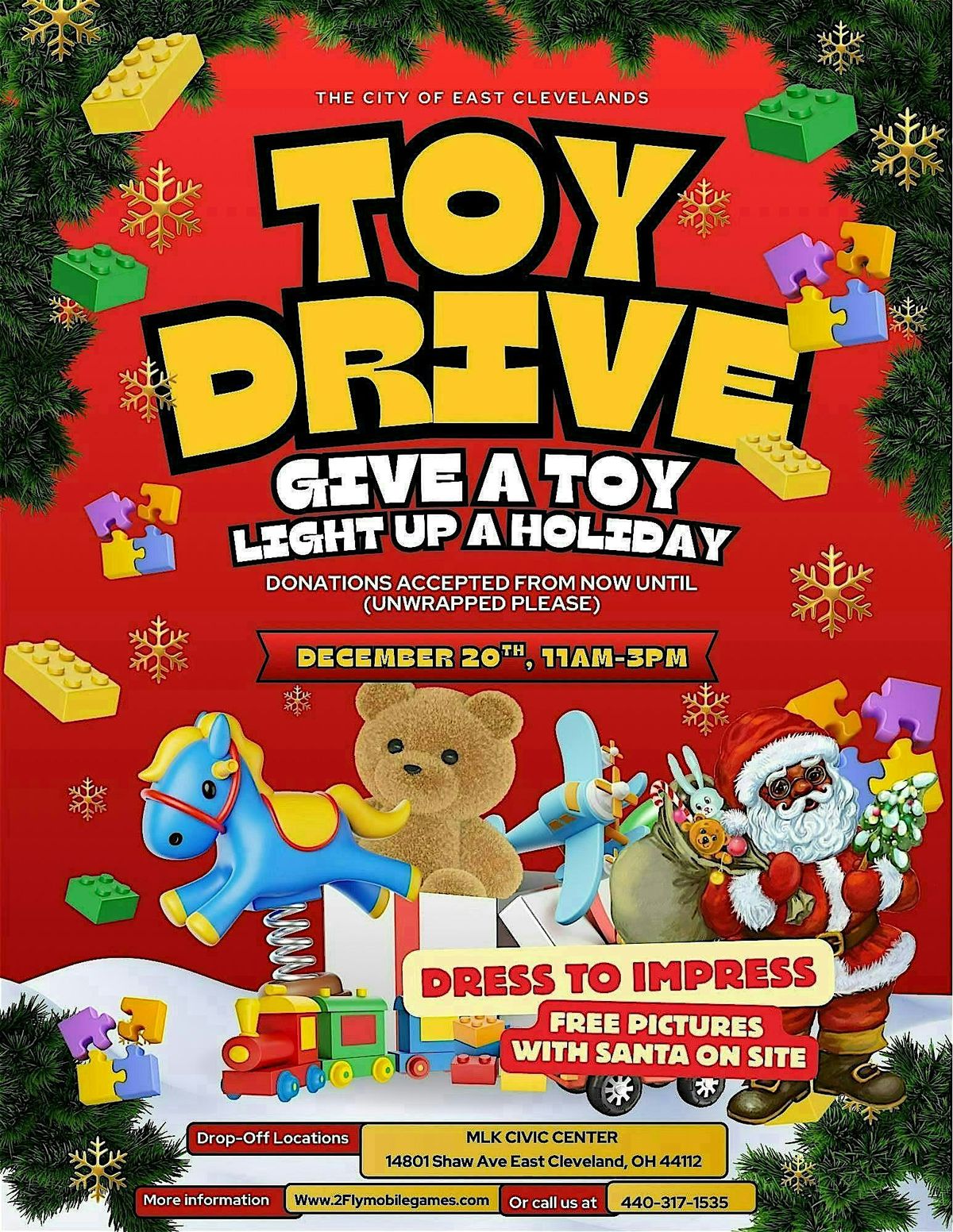 \u2728 East Cleveland, get ready for a FREE Christmas Community Event! \u2728