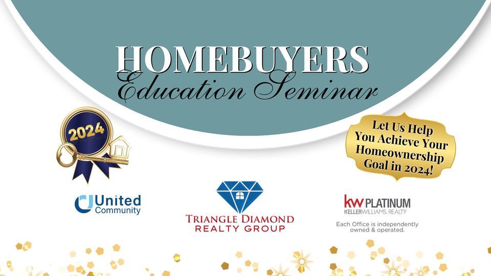 First Time Home Buyer Seminar — Black Diamond Real Estate Group