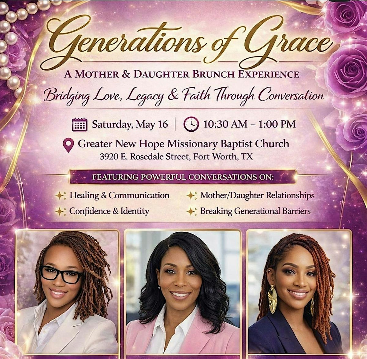 Generations of Grace | Mother and Daughter Brunch