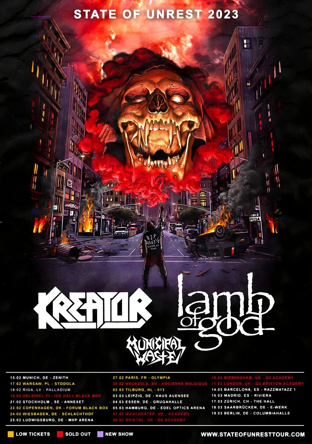 Kreator Essen Tickets