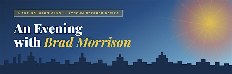 H\/C Lyceum Speaker: Brad Morrison