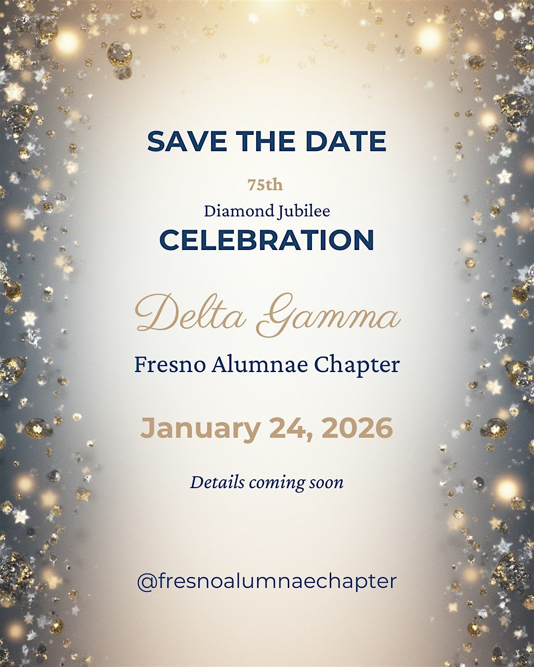 Fresno Delta Gamma Alumnae Chapter 75th Anniversary Celebration