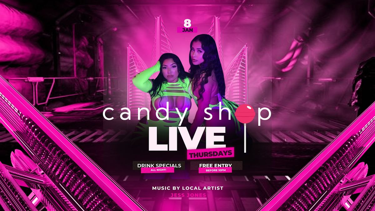 Candy Shop Live Thursdays: Acoustic Night with Jess Jones