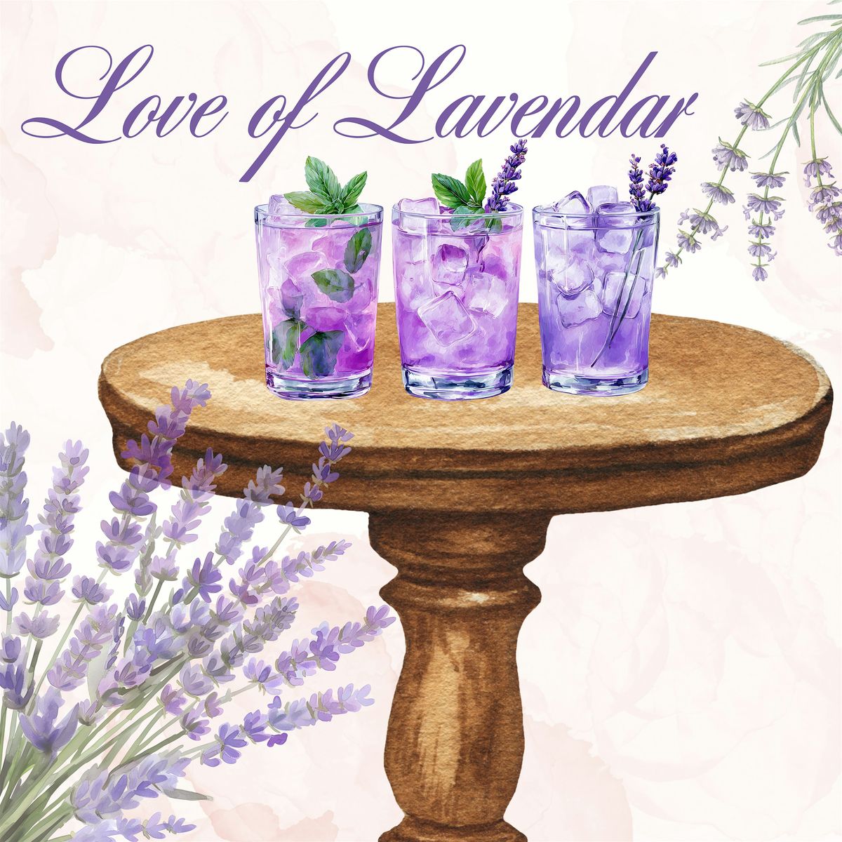 Love of Lavendar Mocktail Workshop